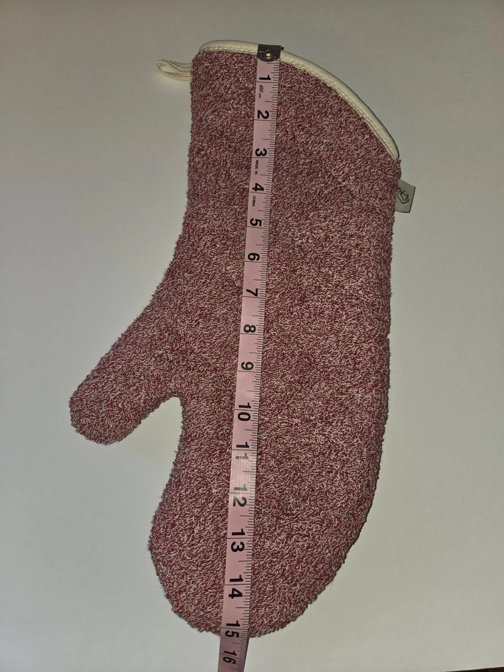 Pampered Chef Quilted Rose Pink Oven Mitt